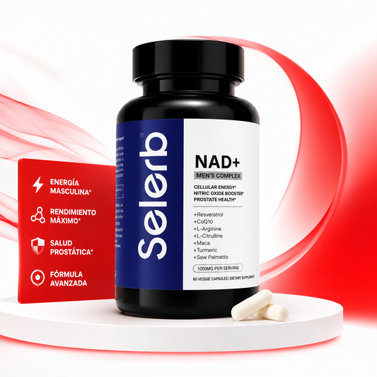 Selerb NAD+ 60 Cápsulas (Fórmula Premium de Vitalidad)