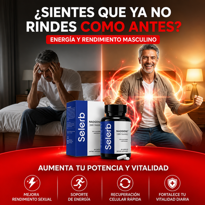 Selerb NAD+ 60 Cápsulas (Fórmula Premium de Vitalidad)