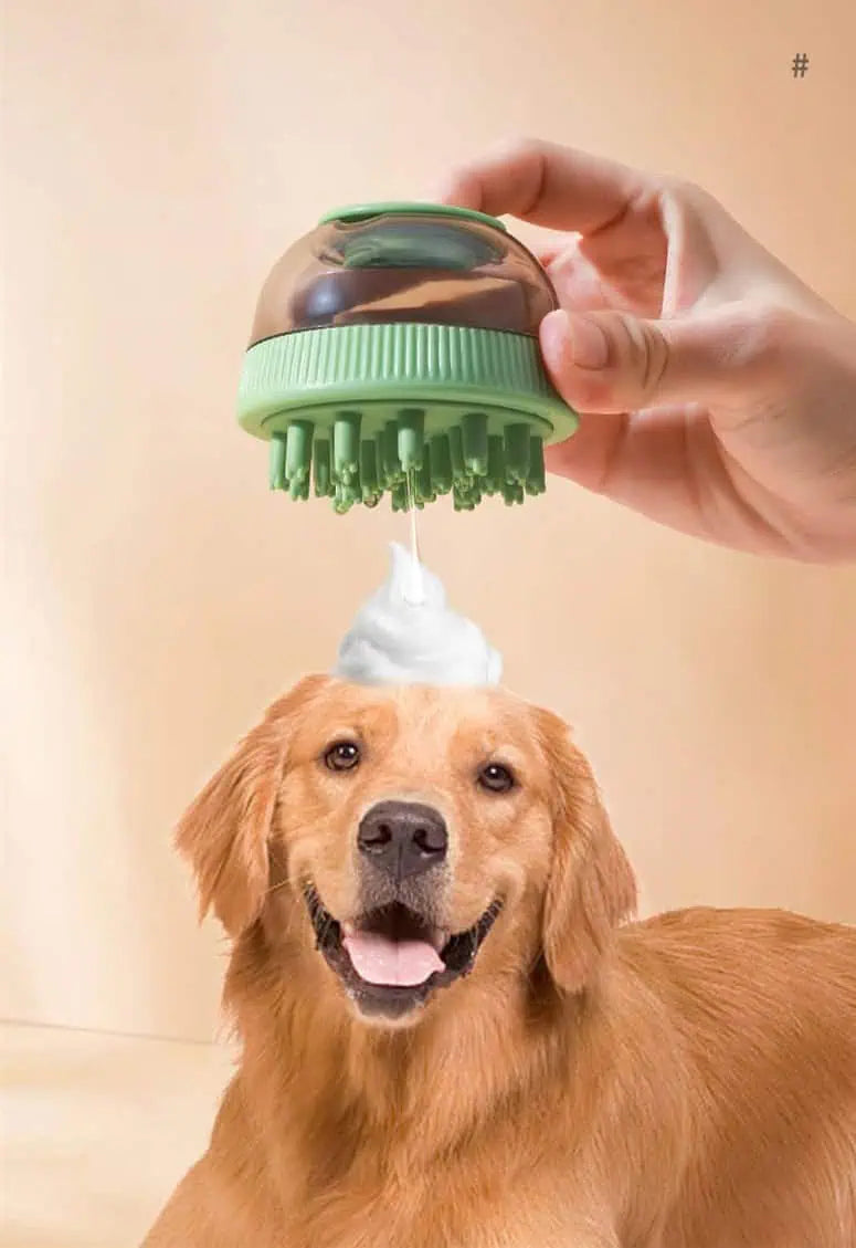 Cepillo Dispensador De Shampoo