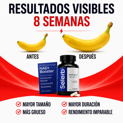 Selerb NAD+ 60 Cápsulas (Fórmula Premium de Vitalidad)